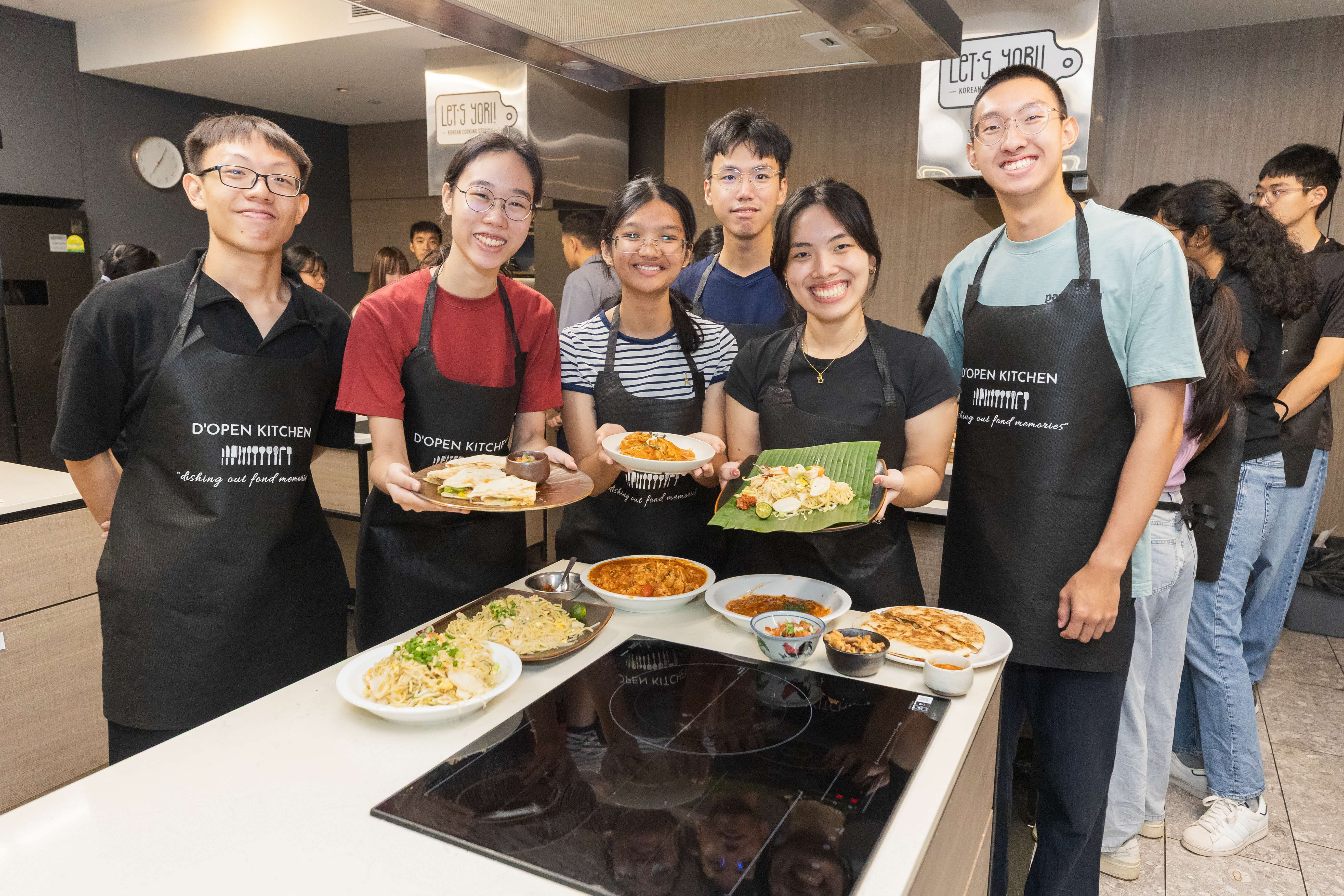 2025 PSC Scholarship Recipients at the Culinary Workshop